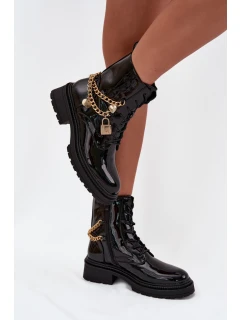 Šnurovanie vyšší model 216849 Krok vo veľkom štýle