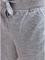 Pánské krátké teplákové šortky světle šedé Dstreet model 21969190 - FashionStreet Pánské krátké teplákové šortky světle šedé Dstreet model 21969190 - FashionStreet