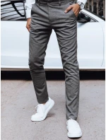 Pánské tmavě šedé chinos kalhoty Dstreet model 21977243 - FashionStreet