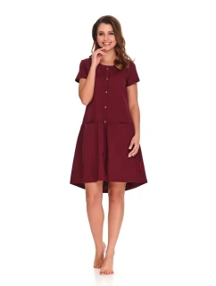 Dámska tehotenská košeľa 9445 vínová - Doctornap