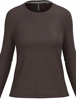 K Dámské tričko s dlouhým rukávem 20.K chocolate model 22508481 - Kariban