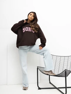 Bluza RV BL model 21777624 ciemny brązowy - FPrice