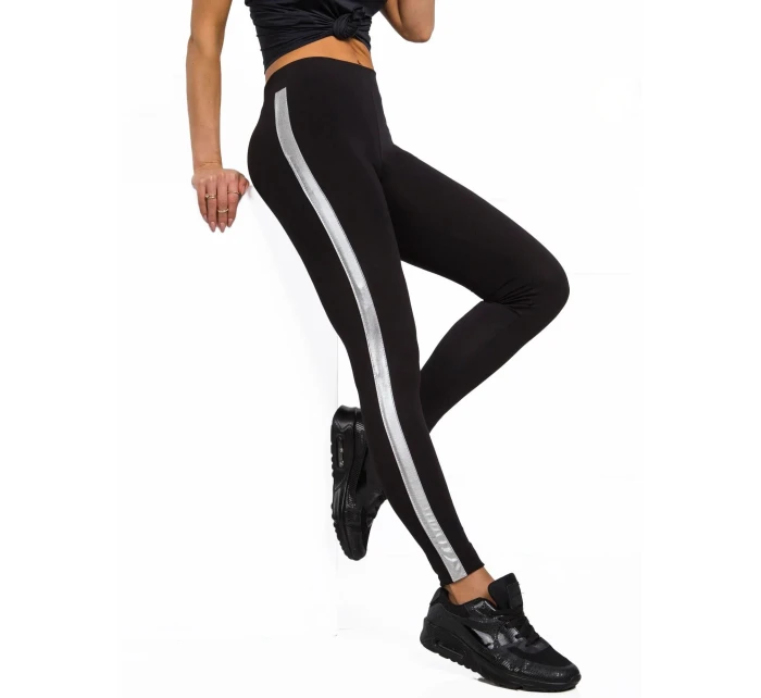 Legíny RV LG R4766.06 čierna a strieborná