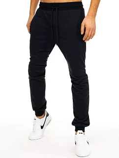 FashionStreet pánské tmavě modré tepláky UX2881
