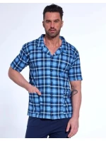 Cornette 318/53 cr/r 3XL-5XL pánske pyžamo bez zipsu Cornette 318/53 cr/r 3XL-5XL pánske pyžamo bez zipsu