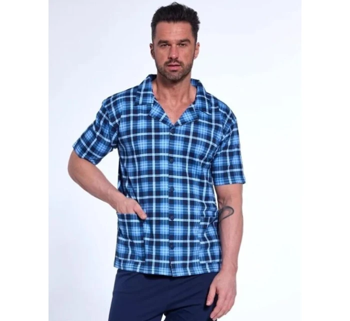 Cornette 318/53 cr/r 3XL-5XL pánske pyžamo bez zipsu Cornette 318/53 cr/r 3XL-5XL pánske pyžamo bez zipsu