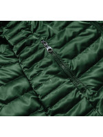 Zelená dámska bunda s kapucňou (2021-11)