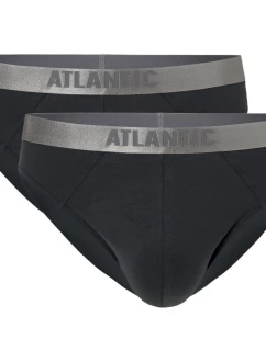 Pánske nohavičky 2 pack 013 grey - Atlantic