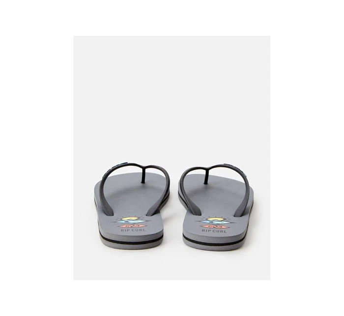 RIP CURL Icons Žabky s otvorenou špičkou sivé RIP CURL Icons Žabky s otvorenou špičkou sivé