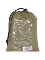 TURISTICKÁ HOJDACIA SIEŤ PRE 2 OSOBY 270X140CM ZELENÁ ČIERNA TURISTICKÁ HOJDACIA SIEŤ PRE 2 OSOBY 270X140CM ZELENÁ ČIERNA