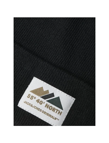 Zimní čepice Jack&Jones model 22087592 BLACK - WD