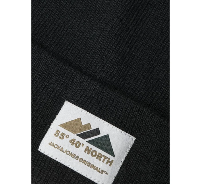 Zimní čepice Jack&Jones model 22087592 BLACK - Hikvision