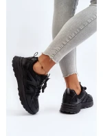 Sneakersy damskie Big Star NN274A085 Czarny Sneakersy damskie Big Star NN274A085 Czarny