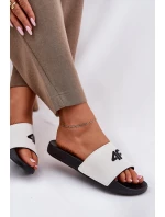 Klapki Damskie 4F 4FRMM00FSLIF010-10S Białe Klapki Damskie 4F 4FRMM00FSLIF010-10S Białe