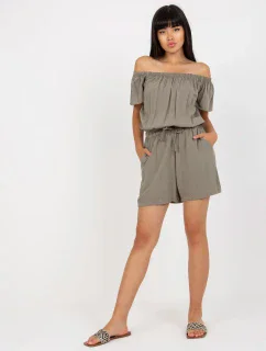 Kombinéza D73781M62266KA khaki farba