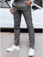 Pánské tmavě šedé chinos kalhoty Dstreet model 21977243 - FashionStreet