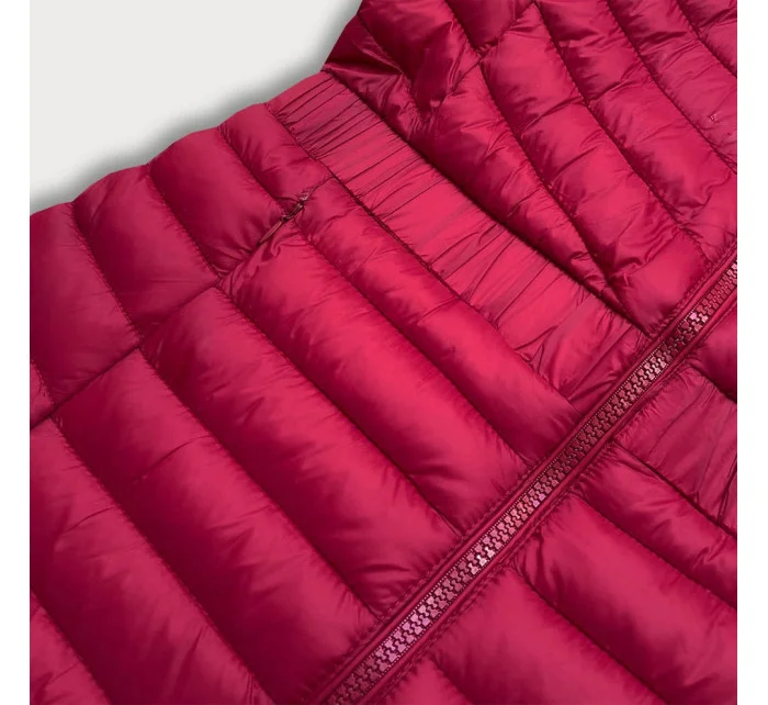 Vypasovaná červená dámská bunda model 17182463 - LHD