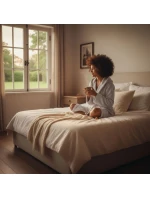 Dámsky župan 42877 Brid grey - HENDERSON