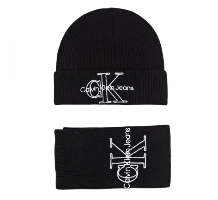 Čiapka + šál Calvin Klein Jeans W K60K608858 Čiapka + šál Calvin Klein Jeans W K60K608858