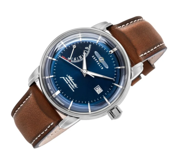 Pánske hodinky ZEPPELIN Atlantic Automatic Power Reserve 8462-3 + BOX Pánske hodinky ZEPPELIN Atlantic Automatic Power Reserve 8462-3 + BOX