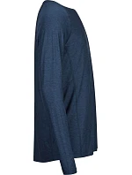 Tee Jays TJ 7022 Športové tričko CoolDry s dlhým rukávom 18.7022 tmavomodrá melírovaná