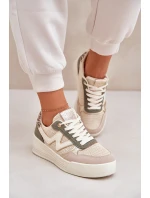 Dámské Sportovní Boty Na Platformě Leopardí Zelené model 21688942 - Boto