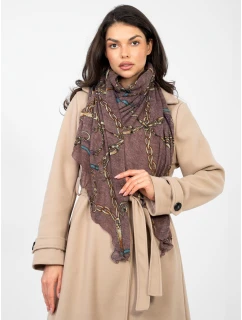 Chustka AT CH model 21997459 ciemny fioletowy - FPrice