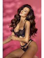 Dámske nohavičky Brasiliana V-10775 Čierno-béžová - Axami