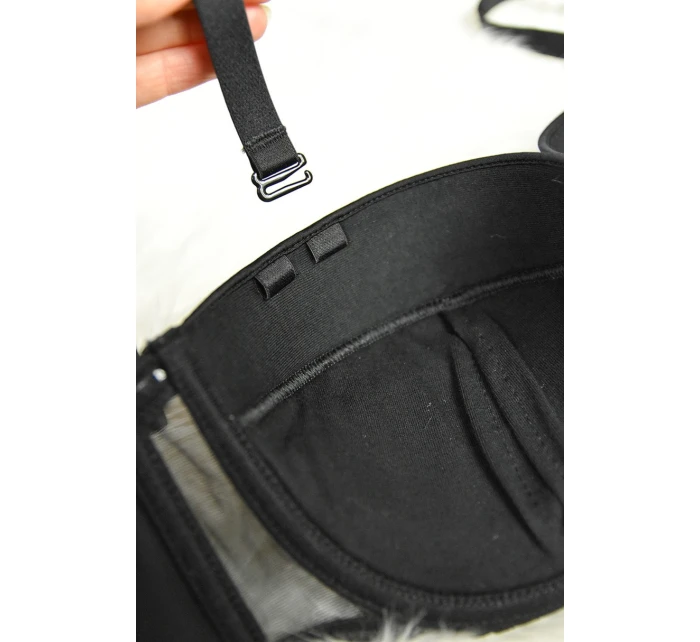 ANGEL 19231 ČIERNA PODPRSENKA