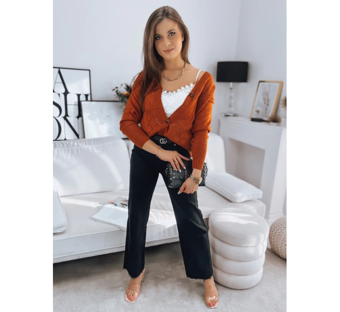 dámský svetr červený Dstreet model 21967076 - FashionStreet