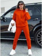 PREMIUM dámská tepláková souprava oranžová Dstreet model 21980460 - FashionStreet
