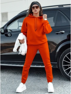 PREMIUM dámská tepláková souprava oranžová Dstreet model 21980460 - FashionStreet