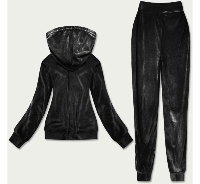 Černý dámský velurový dres model 17605983 - Defox
