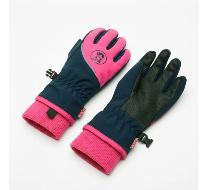 Detské softshellové rukavice Trollkids Trolltunga pre chlapcov/dievčatá (931-114)