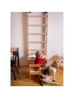 DREVENÝ REBRÍK S LAVIČKOU 112