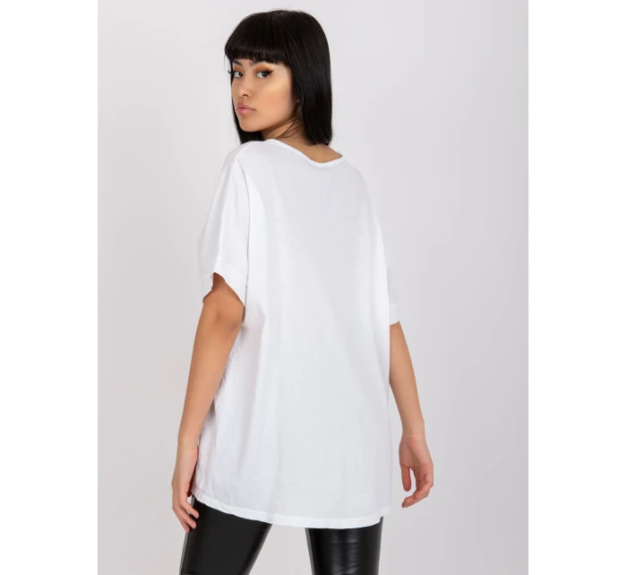 Tričko DHJ TS 6860.26X biela a zelená