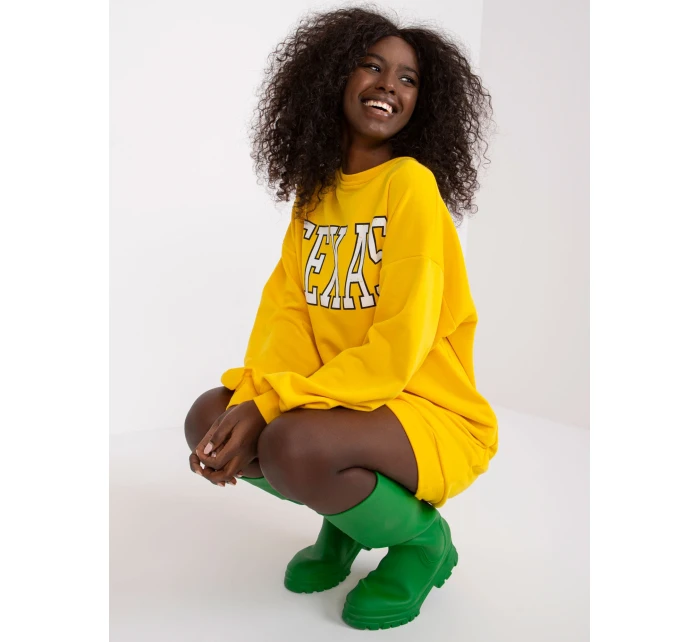 Mikina EM BL model 17121216 žlutá - FPrice Mikina EM BL model 17121216 žlutá - FPrice