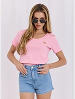 Tričko RV TS A1361.65 svetlo ružové