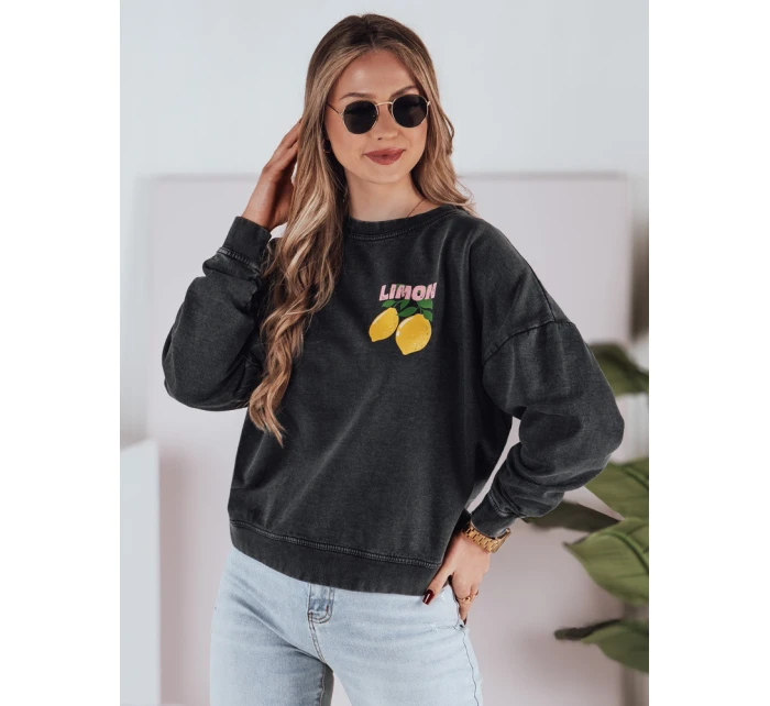 Dámská mikina jedné velikosti graphite Dstreet model 21983637 - FashionStreet