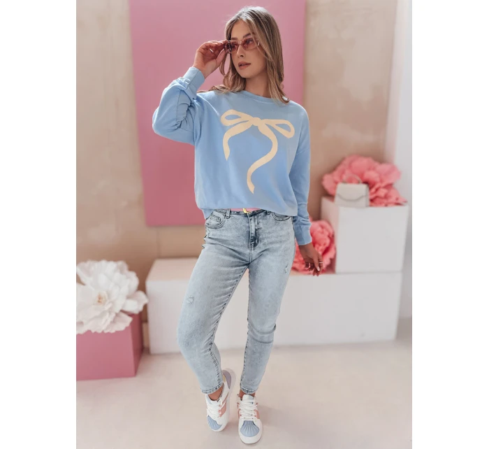 Dámská oversize mikina modrá Dstreet model 21985720 - FashionStreet