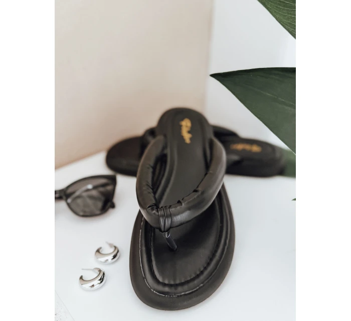 Dámske žabky EASYDAY black FashionStreet ZY0993
