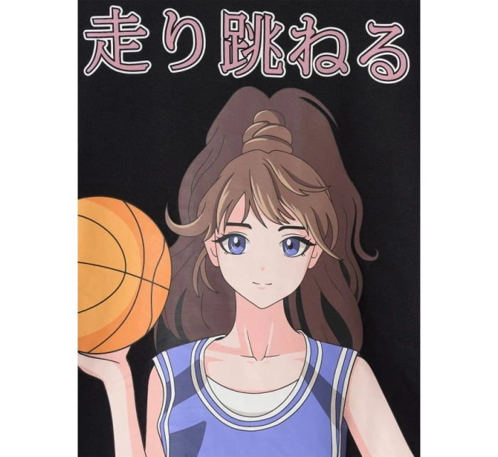 Dívčí mikina s kapucí model 21907197 - 4F