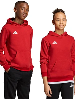 Dětská mikina adidas Entrada 26 Hoody červená JZ6568