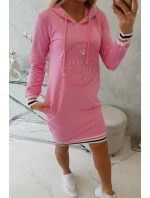 Svetloružové šaty Brooklyn