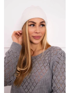 Tenká čepice Oliwia model 18750361 ecru - K-Fashion