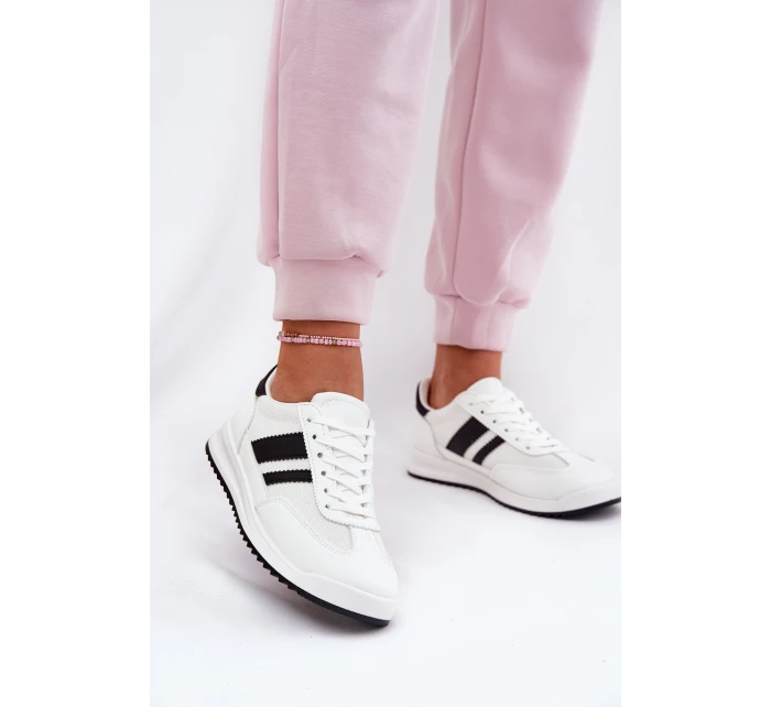 Dámské Tenisky Z Eko Semiše Bílé model 21691096 - Boto