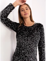 Sukienka IT SK model 21488888 czarno srebrny - FPrice