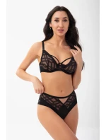 Dámské kalhotky brazilky  Černé model 20852635 - Gorsenia