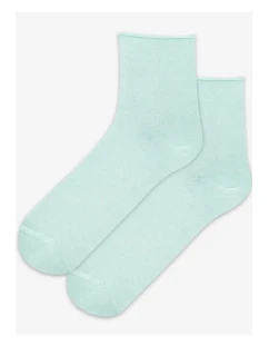 DÁMSKE MÄKKÉ BAVLNENÉ PONOŽKY 284.201