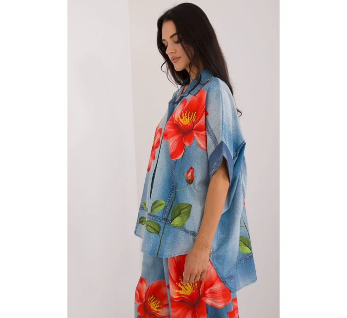 Košeľa s krátkym rukávom 198386 Italy Moda